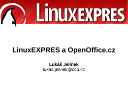 LinuxEXPRES a OpenOffice.cz