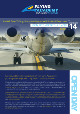 OPEN DAY - Flying Academy