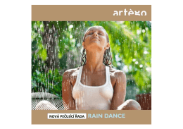 Brožurka produktů Artégo Rain Dance