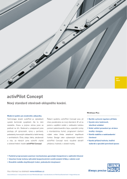 activPilot Concept - technický list A4
