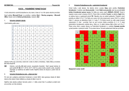 EU-OPVK-ICT-INFO-18 - Excel – podmíněné formátování