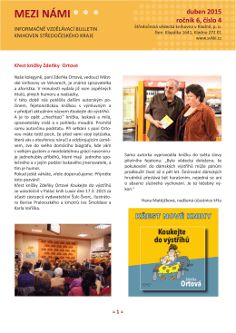 Bulletin-4-2015 - Středočeská vědecká knihovna v Kladně