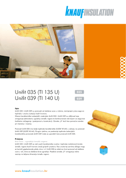 Unifit 039 - Knauf Insulation