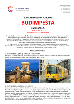 budimpešta - CITY TRAVEL TOURS