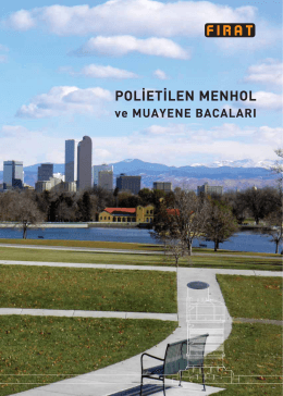 Polietilen Menhol ve Muayene Bacaları Kataloğu