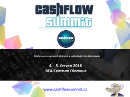 Stát se partnerem - Cashflow Summit