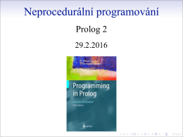 Neprocedurální programování