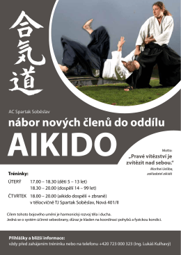 Aikido - tj spartak soběslav