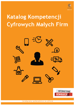 Katalog Kompetencji Cyfrowych Małych Firm