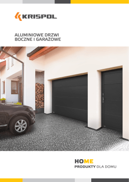 aluminiowe drzwi boczne i garażowe