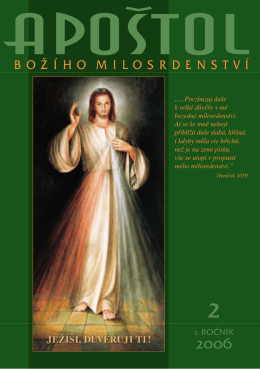 2/2006 - Apoštol Božího Milosrdenství