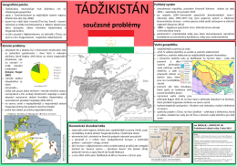 Tádžikistán: současné problémy (2014)