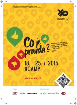 18. - 25. 7. 2015 XCAMP