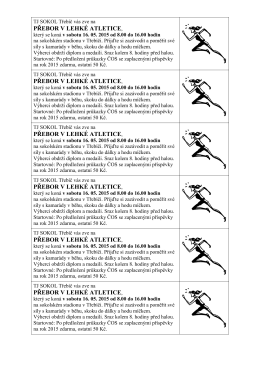 Župa - lehká atletika 2015 - zvadlo