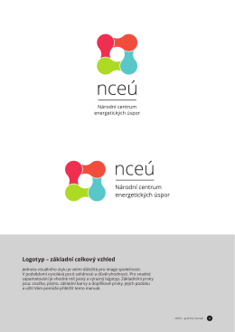 Grafický manuál užití loga NCEÚ