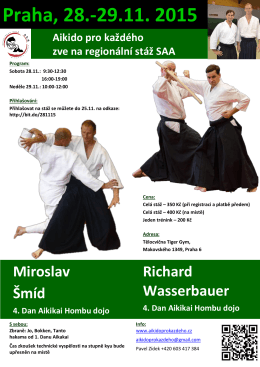 Praha, 28.-29.11. 2015 - Aikido Ikeda Dojo Praha