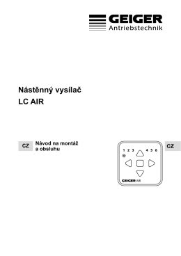 Nástěnný vysílač LC AIR