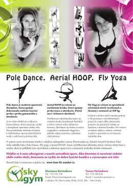Pole Dance, Aerial HOOP, Fly Yoga