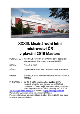 M-ČR masters