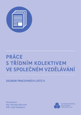Soubor pracovních listů II. - Univerzita Palackého v Olomouci