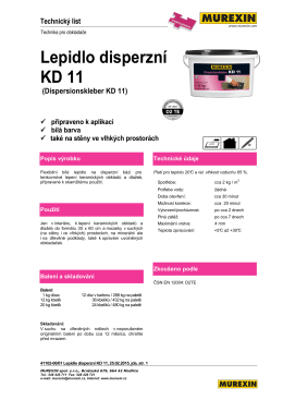 Lepidlo disperzní KD 11