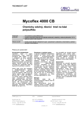 Mycoflex 4000 CB - CAPRO spol. s ro