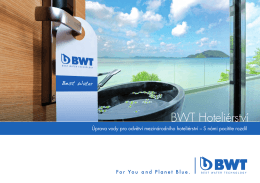 BWT Hoteliérství
