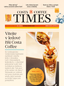 Vítejte v ledové říši Costa Coffee