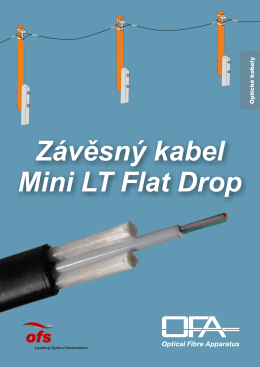 Závěsný kabel Mini LT Flat Drop