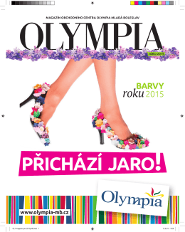 PŘICHÁZÍ JARO - Olympia Mladá Boleslav