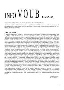Info - VOUB - 2015 - II