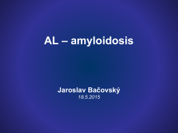 AL amyloidóza – příznaky