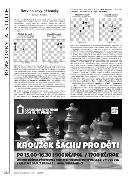 Článek  - Československý šach