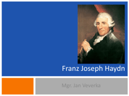 02 Franz Joseph Haydn