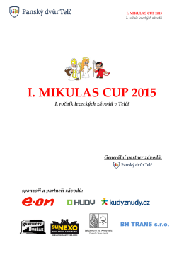 I. MIKULAS CUP 2015