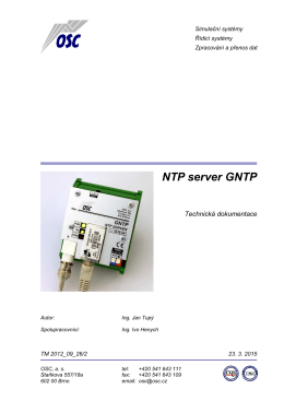 NTP server GNTP