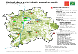 mapka s dalšími informacemi o piknikových místech v Praze ke stažení