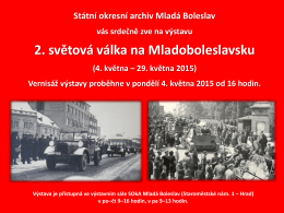 2. světová válka na Mladoboleslavsku