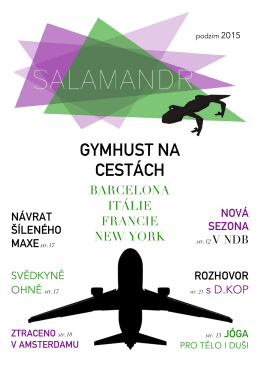 Salamandr - Podzim 2015