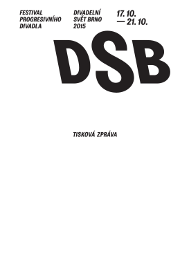 Ke stažení v PDF. - Divadelní svět Brno