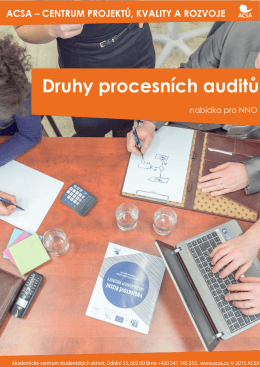 Druhy procesních auditů