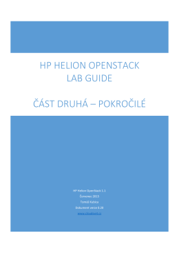 HP Helion OpenStack Lab 2