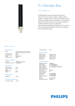 Product Leaflet: PL-S 9W /108 G23 2P - Svitidla-Osvetleni