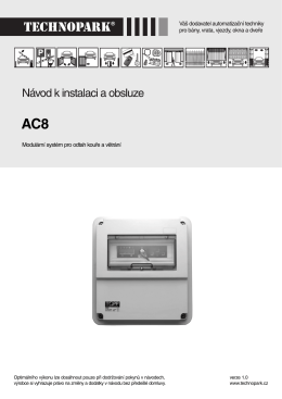AC8 - TECHNOPARK.CZ