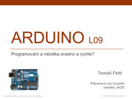 Robotika - JAOS-Arduino L09