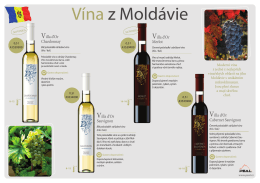 Vína z Moldávie
