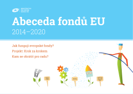 Abeceda fondů EU 2014–2020