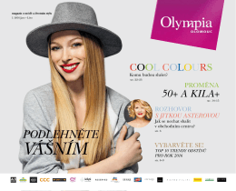 Stáhnout PDF - Olympia Olomouc