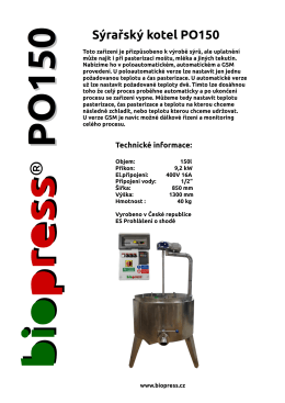 PO150 - biopress