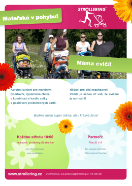 strollering.cz - plakát A4